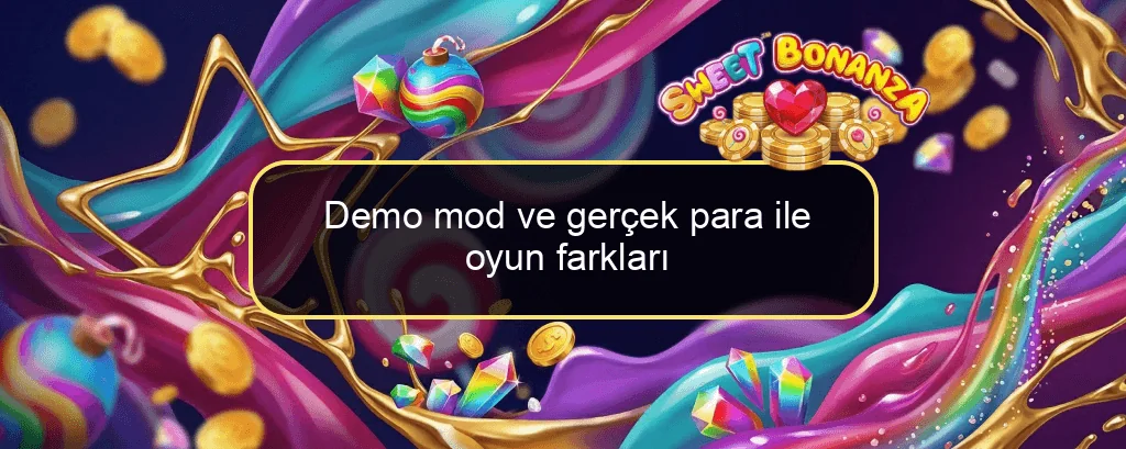 Demo mod ve gerçek para ile oyun farkları Demo mod ve gerçek para ile oyun farkları